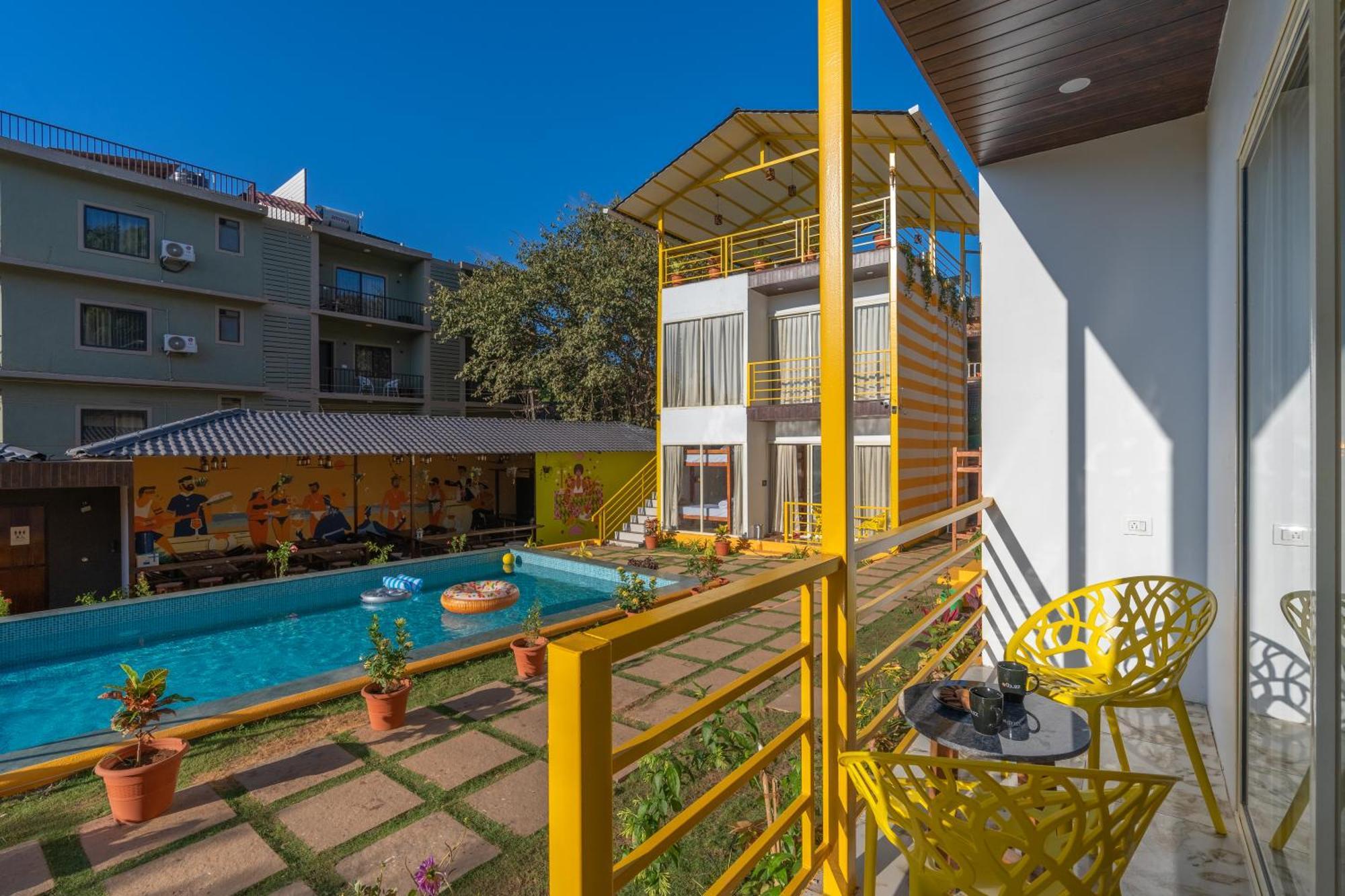The Social Stays Goa, Morjim Formerly Artbuzz Kültér fotó