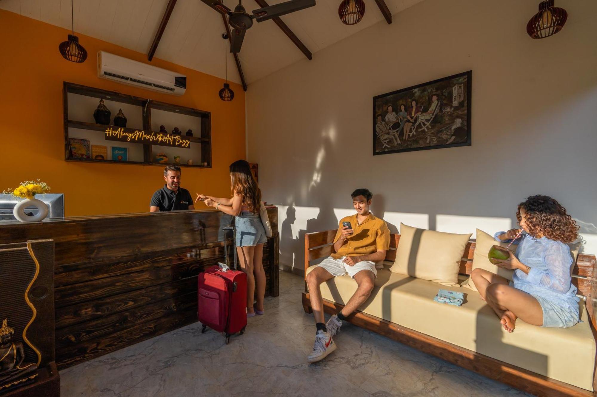 The Social Stays Goa, Morjim Formerly Artbuzz Kültér fotó