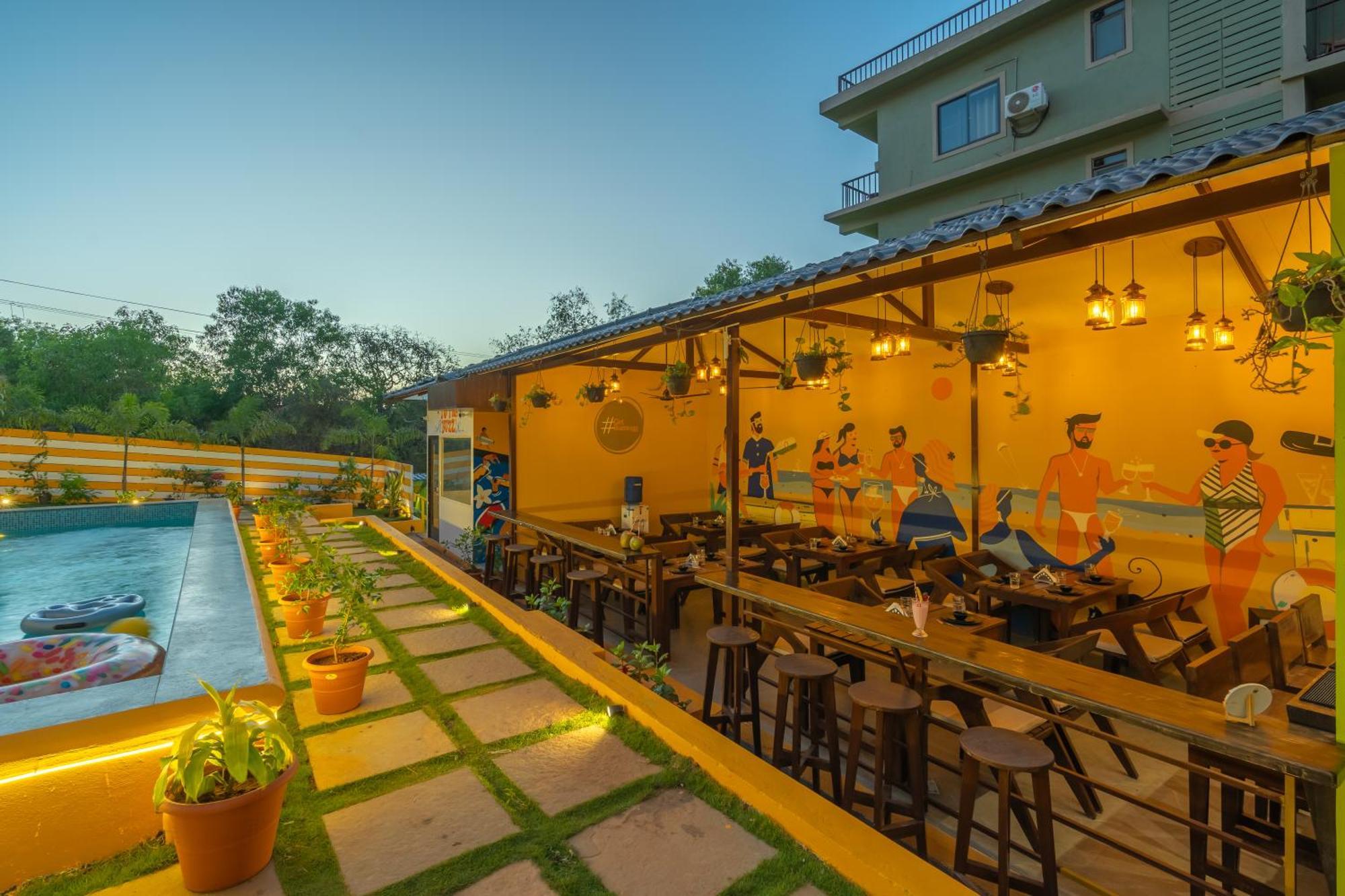 The Social Stays Goa, Morjim Formerly Artbuzz Kültér fotó